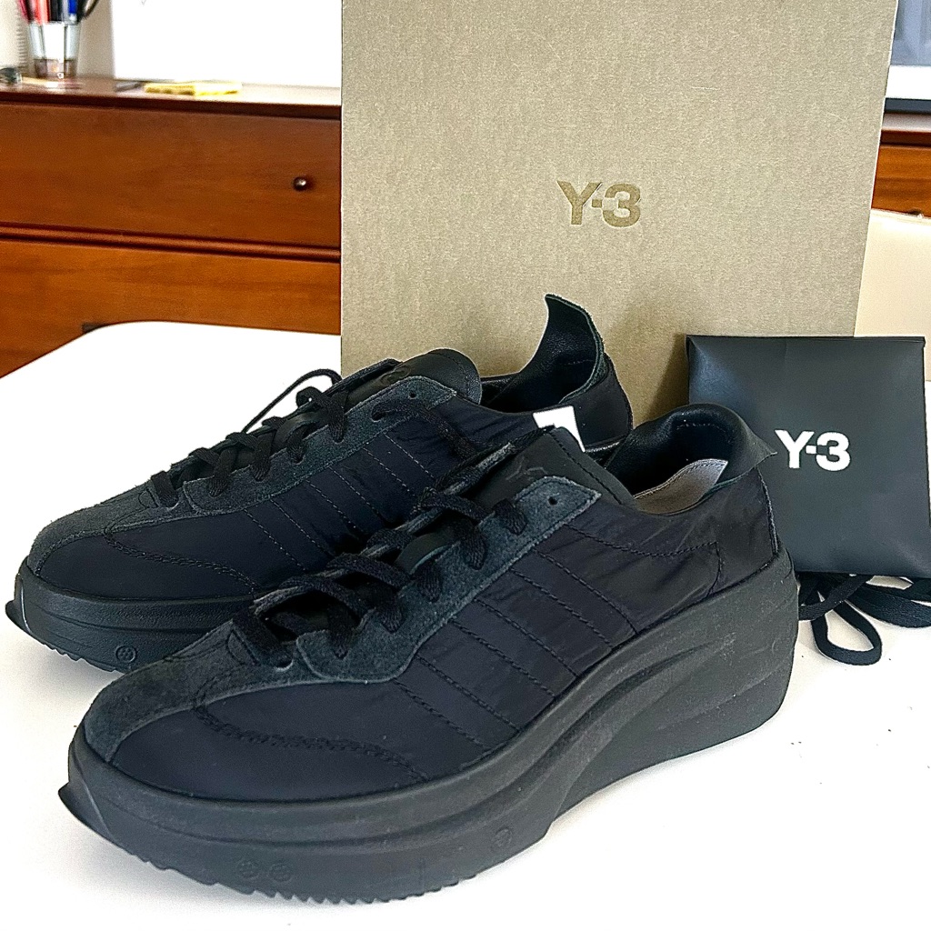 Y-3 Subaya Triple Black Unisex Sneakers, Us Size Men’s 7,5-Women’s 9,5